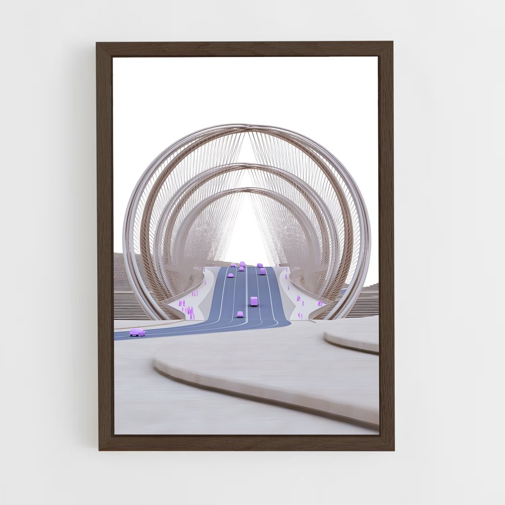 Poster Passage Mythique – affiche Jeux Olympiques (vue 5)